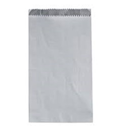 Bags White Plain Kebab/Chicken Roll Foil 500s