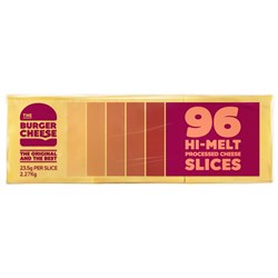 Burger Cheese Hi Melt 96s 2.27Kg