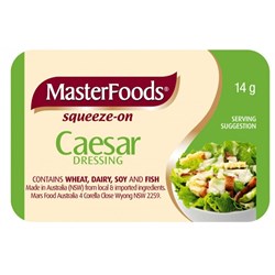 Caesar Dressing Portions 100x14g