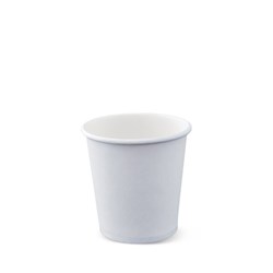 Paper Cup Single Wall White 4oz 50s