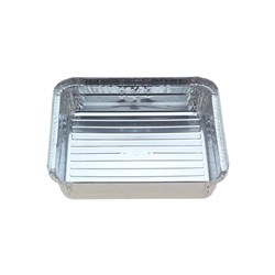 Foil Cont 7127 Large Square Deep 125s 265x270x55mm