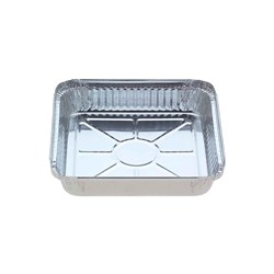 Foil Cont 7223 Med Square Shallow 200s 228x228x35m