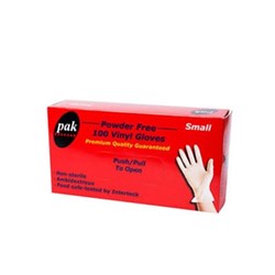 Gloves Vinyl Small Powder Free 100s