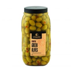Green Stuffed Olives 2kg