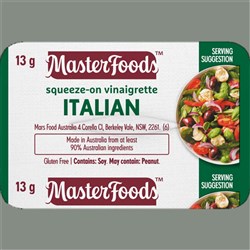 Italian Dressing Portions 100x13g