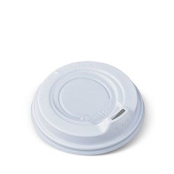 Lids Coffee Cup White 8oz 100s