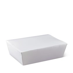 Lunch Box Large White 200s