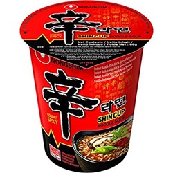 Noodles Shin Cups 12x68g