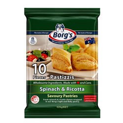 Pastizzi Spinach & Ricotta 50x65g