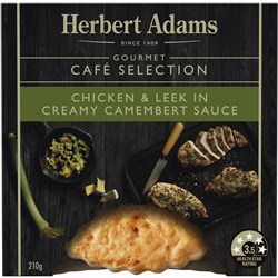 Pies Creamy Chicken & Leek 12x210g