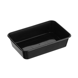 Rectangle Containers G500ml BLACK