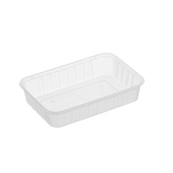 Rectangle Containers Ribbed 500ml 50s