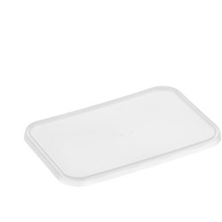 Rectangle Lids Ribbed 50s