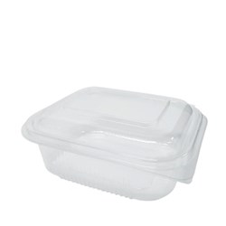 Rectangular Containers 500ml Hinged 25s