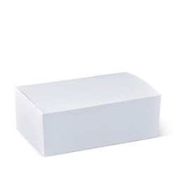 Snack Boxes White Large Size 500s