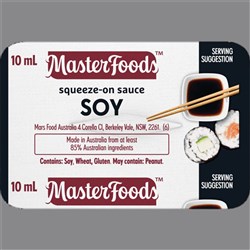 Soy Sauce Portions 100x10ml