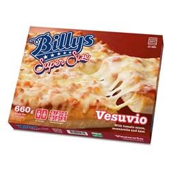 Pizza Boxes 15inch 50s Printed Billy's