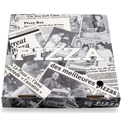 Pizza Boxes 15inch News Print 50s