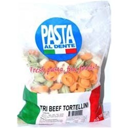 Tortellini 3 Colour Meat 1kg