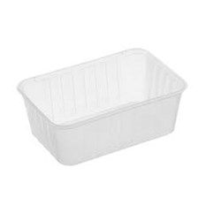 Rectangle Containers Ribbed 1000ml 50s