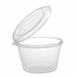 Round Containers 50ml Hinged 1000s