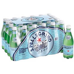 Sanpel Mineral Water Glass 24x500ml