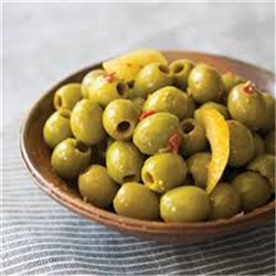 Green Split Olives 2Kg