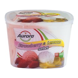 Strawberry & Lemon Gelato 6x2lt