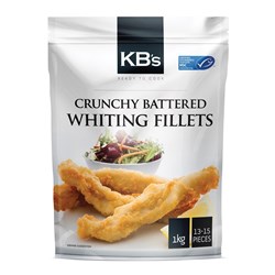 Crunchy Battered Whiting Fillet 70g