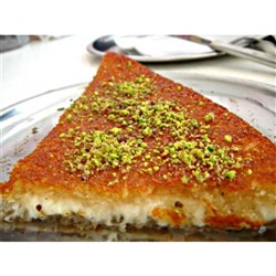 Knefeh Tart Tradational Semolina Tray