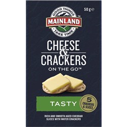 Cracker & Tasty Cheese On The Go 7x50g