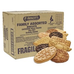 Biscuits Portitions Family Assorted 3Kg