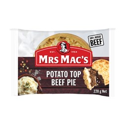 Pies Potato Top Beef 12x190g