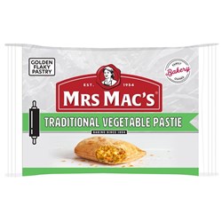 Pasties Vegetable Traditonal 12x165g