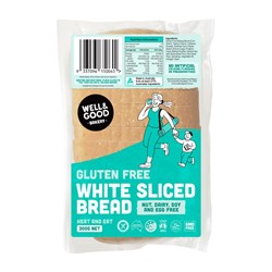 White Bread Sliced 8x300g Gluten Free