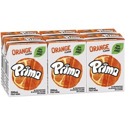 Orange Fruit Drink 4x6x200ml