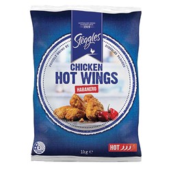Hot Wings Habanero (Out of Date) 1Kg
