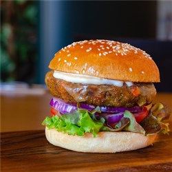 Chickpea & Lentil Burger 150g 3x6s