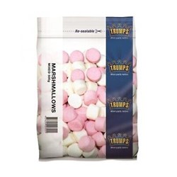 Marshmallows Mini Pink & White 375g