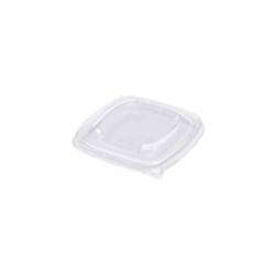 Pulp Square Bowl PET Lid 500s