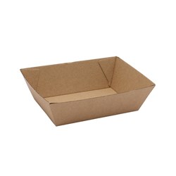Kraft Tray #1 500s 131x91x50mm