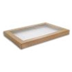 Catering Tray Lid Medium 364x255x30mm 100s