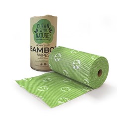 Wipes Heavy Duty Bamboo Green 300x500mm 90s
