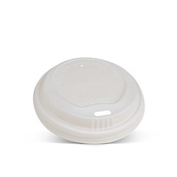 Lids Biodegradable 8-20oz White 50s