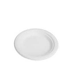 Plates 6inch White Sugarcane 1000s