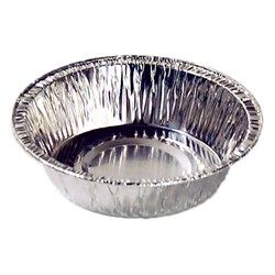 Foil Container Round Fluted Family 500ml