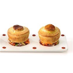 Savoury Pie Shells 62mm (Straight Sides) 200s