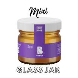 Honey Mini Glass Jar 30x25g