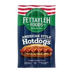 Hot Dogs Halal 1Kg 10.5" Skinless