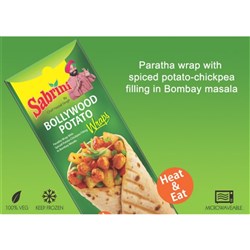 Bollywood Potato Wrap 12x200g